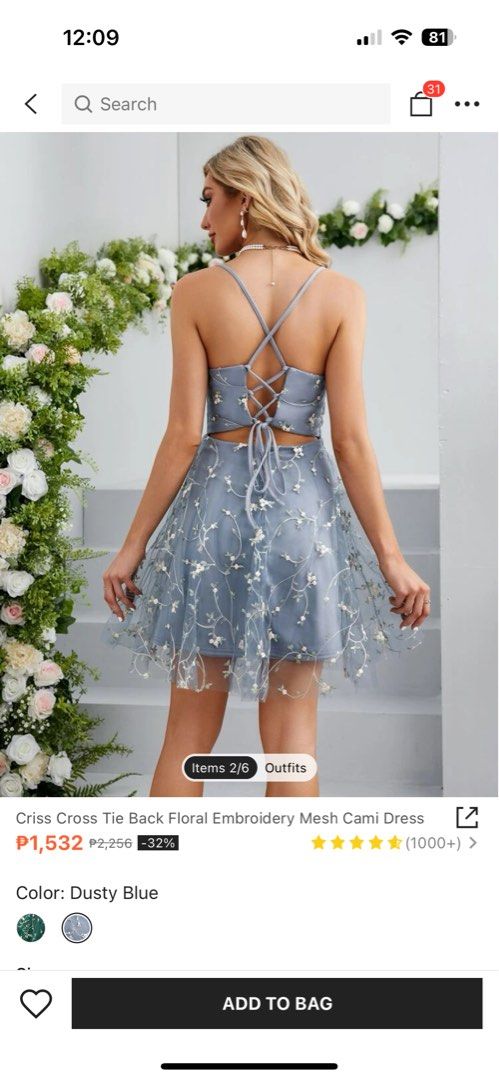 SHEIN dress backless (Category: Dresses) located in Quezon City. Submitted by vndeclutter (Listing ID 1208029810, Image 1). Description: Shein dress brand new Bought December for event but it doesn’t fit me. Small size see pic for details super ganda in person. .