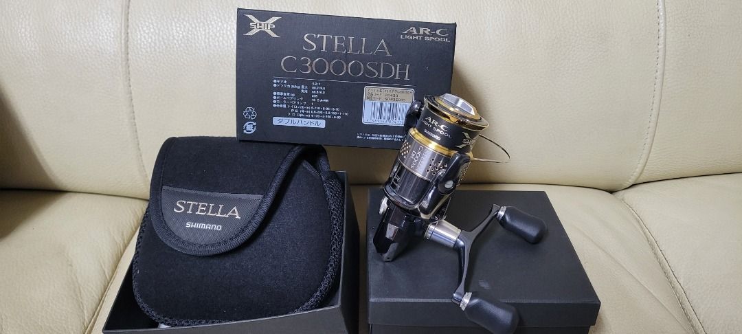 SHIMANO STELLA C3000SDH, 運動產品, 釣魚- Carousell