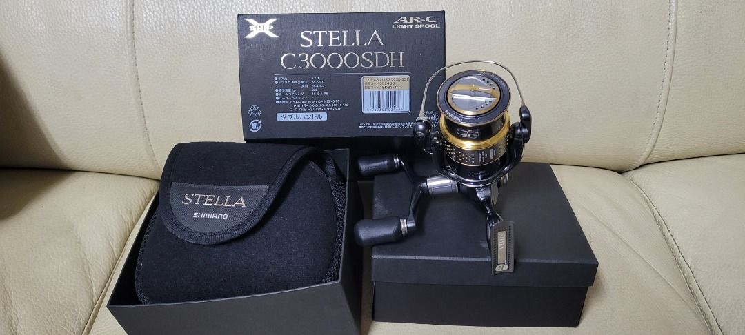 SHIMANO STELLA C3000SDH, 運動產品, 釣魚- Carousell