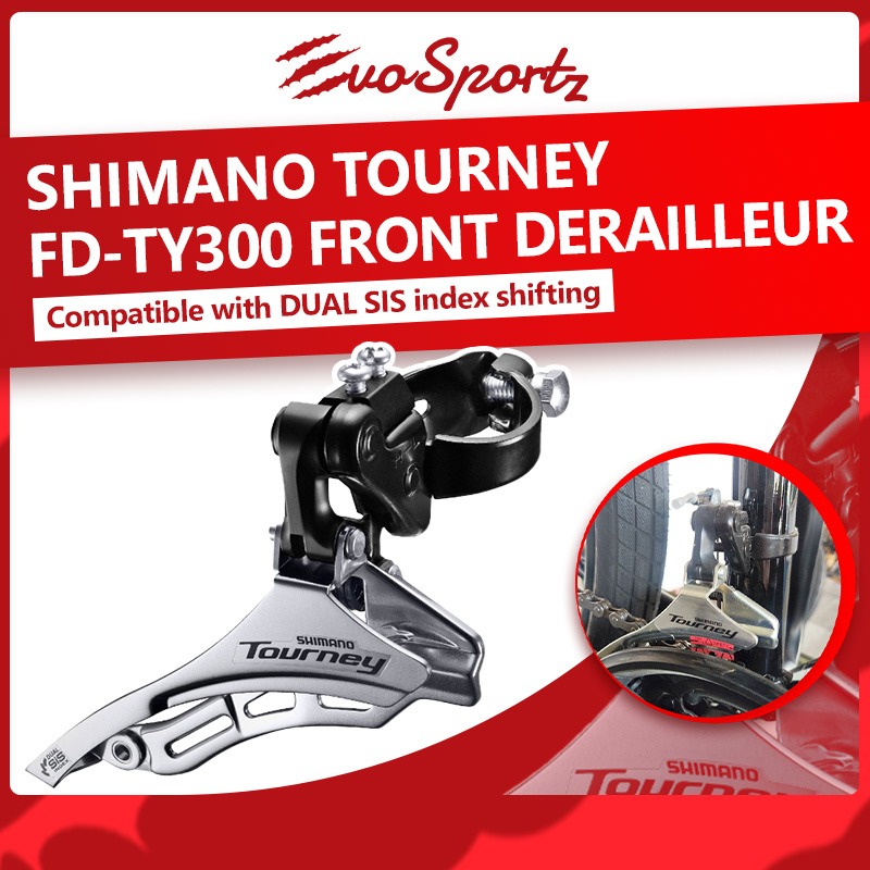 Shimano sis index front derailleur deals