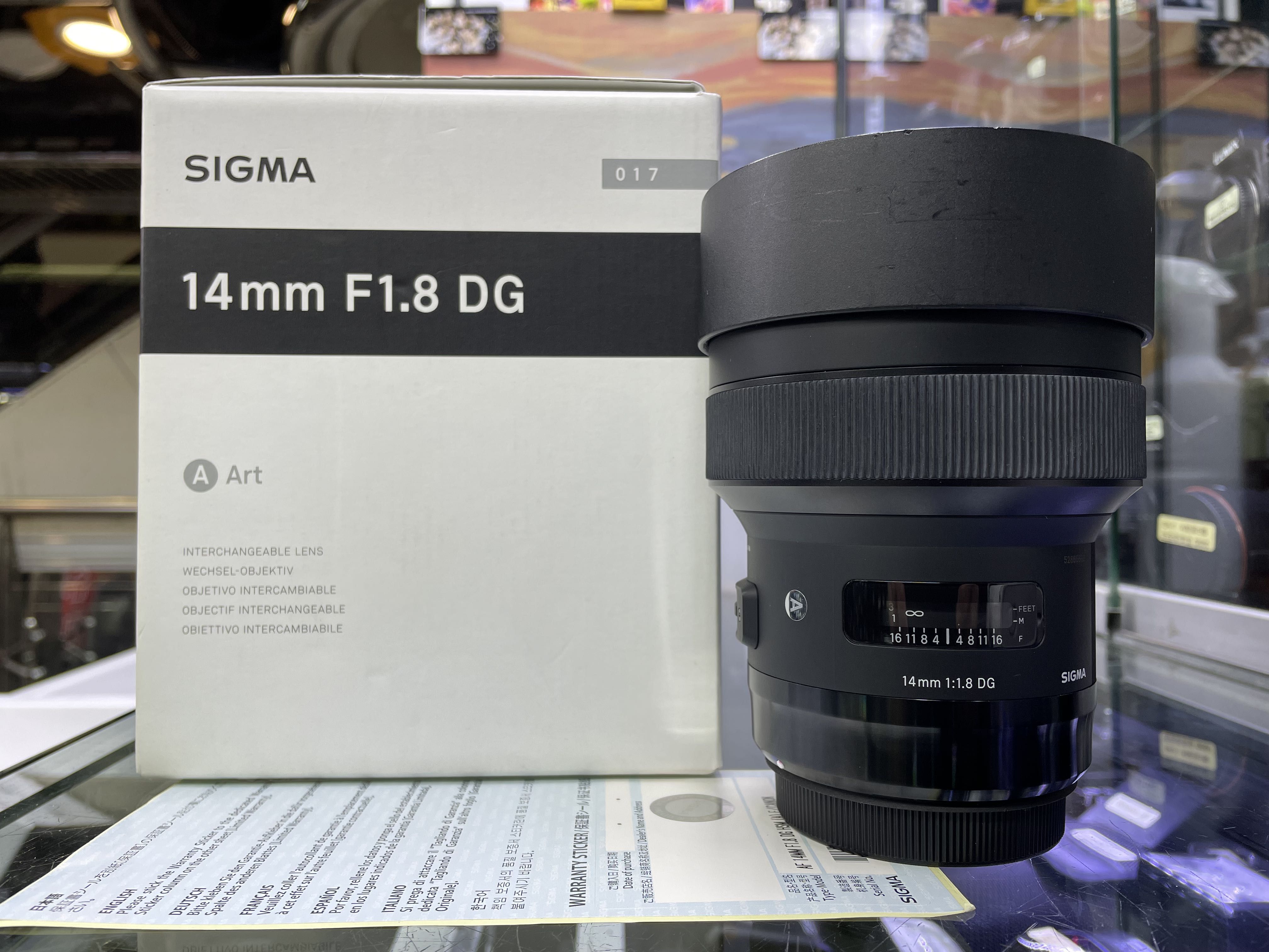 SIGMA 14mm F1.8 DG ART for CANON EF 大光圈超廣角超新淨齊盒, 攝影
