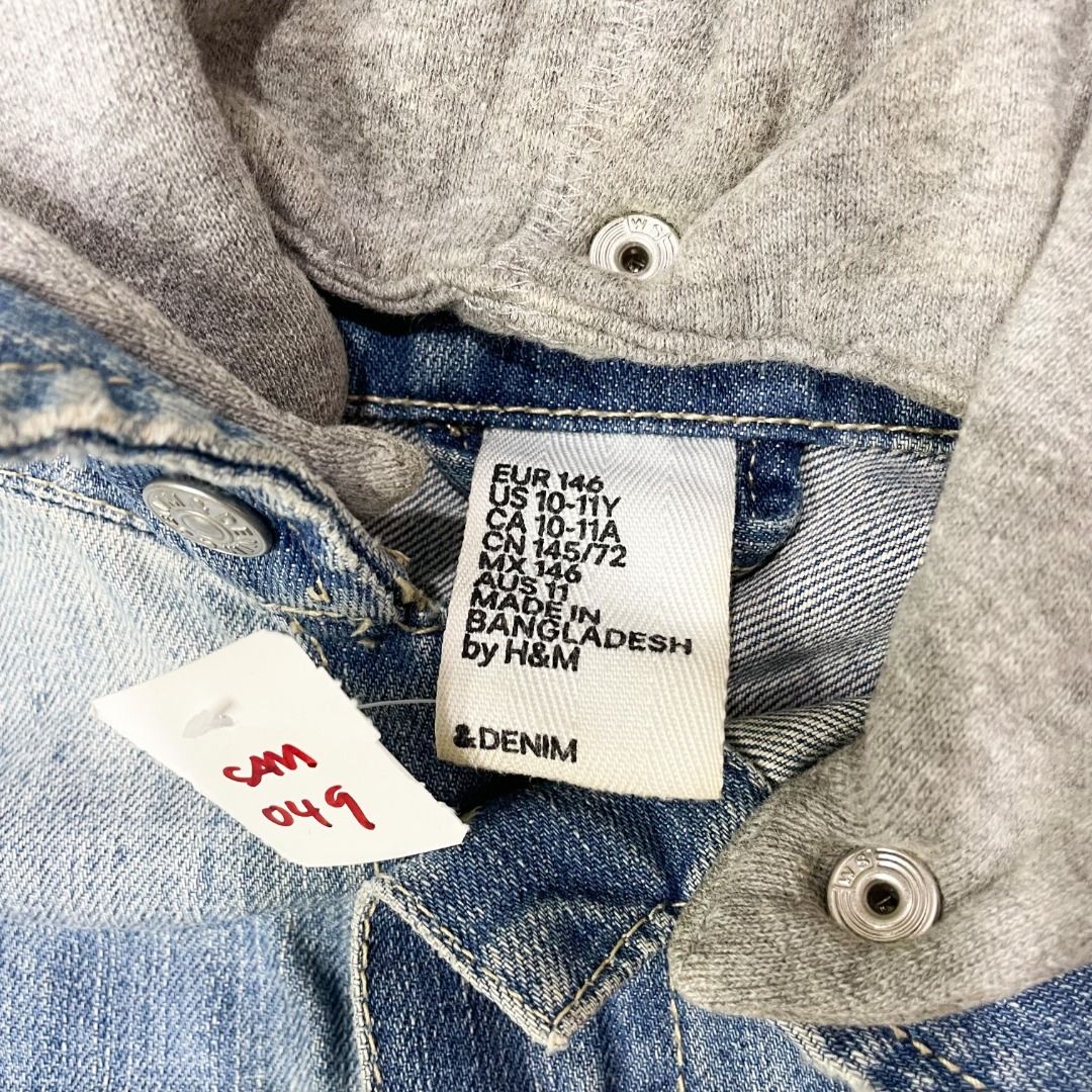 H&m boys denim jacket sales