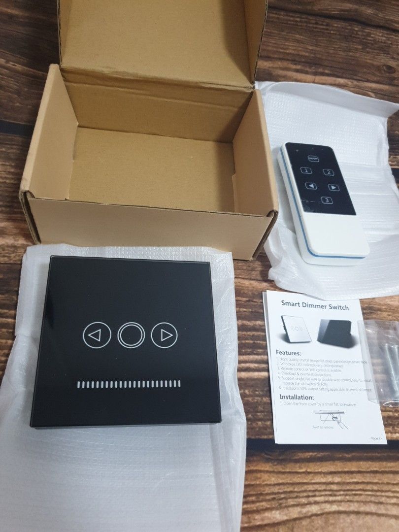 SMART Dimmer Switch/ Touch Light Switch (Easy to DIY) Smart Lighting