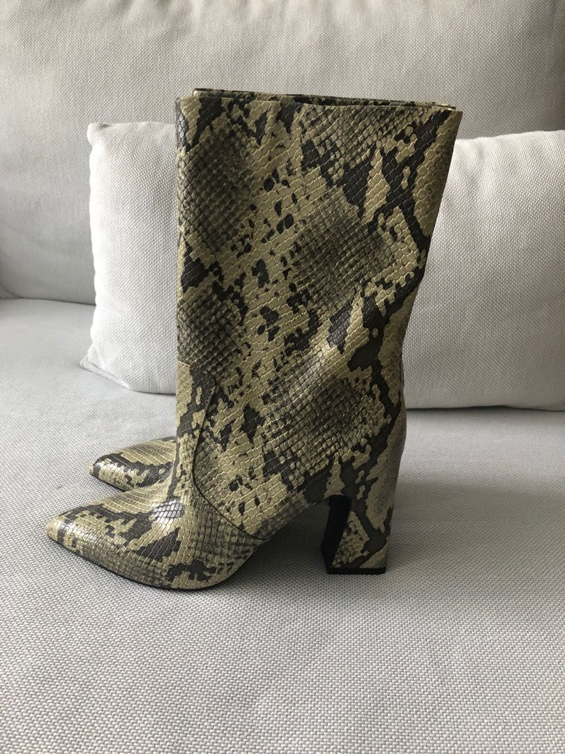 Yeezy best sale snake boots