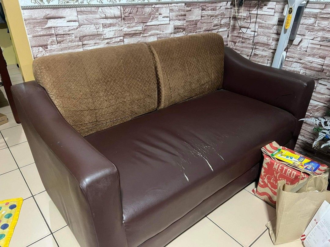 Sofa Set (Used), Furniture & Home Living, Furniture, Sofas on Carousell