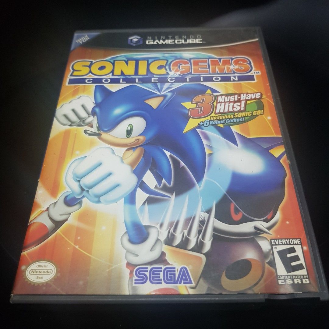 Brand New SONIC GEMS COLLECTION Nintendo GAMECUBE Game SEALED