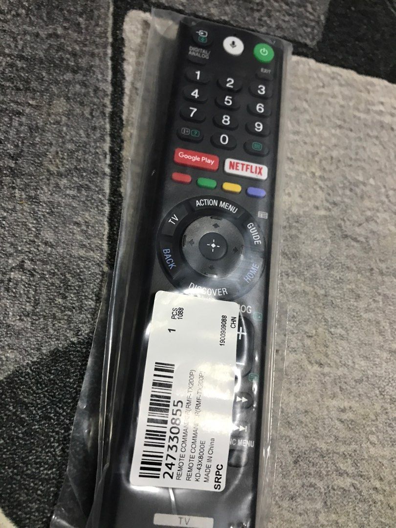 Sony Bravia TV Remote Control Replacement , TV & Home Appliances, TV