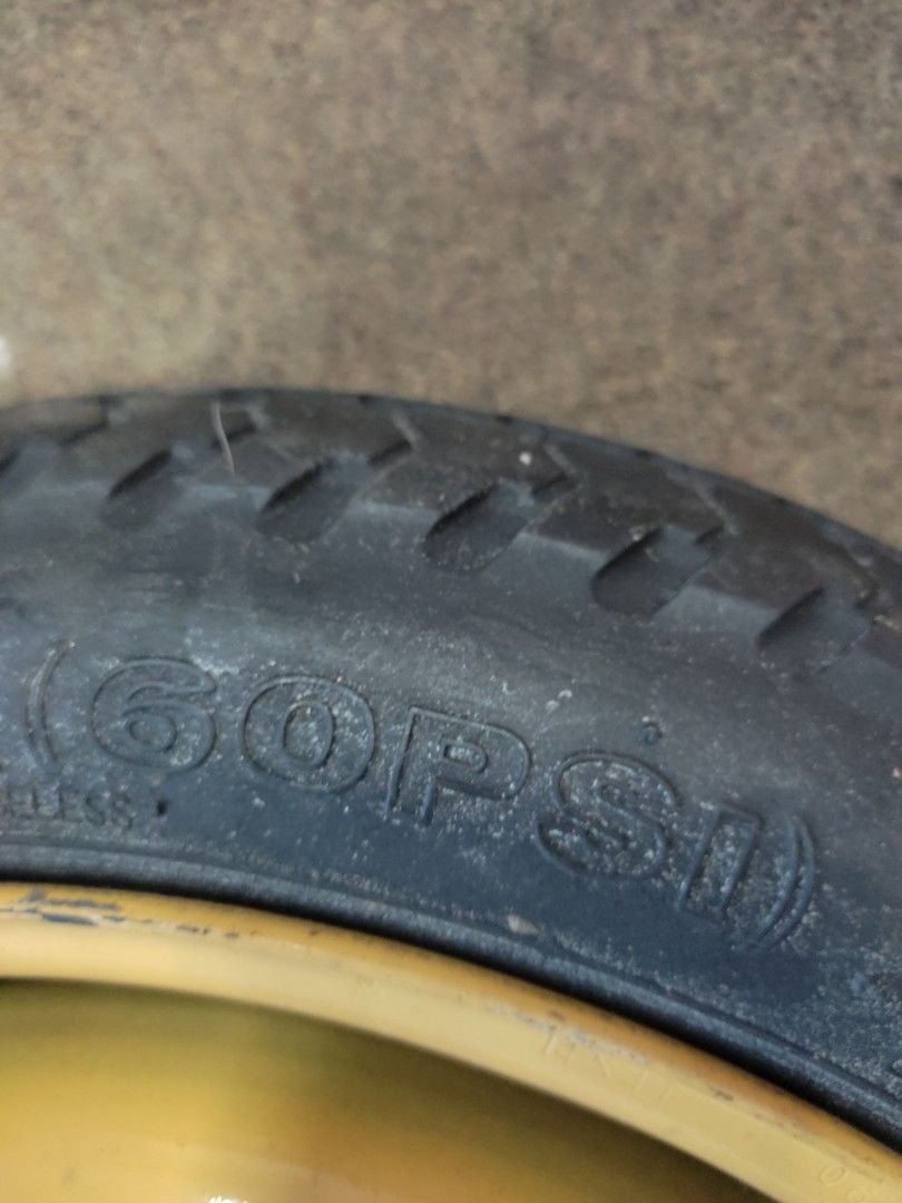 Spare tyre (Used), Car Accessories, Tyres & Rims on Carousell
