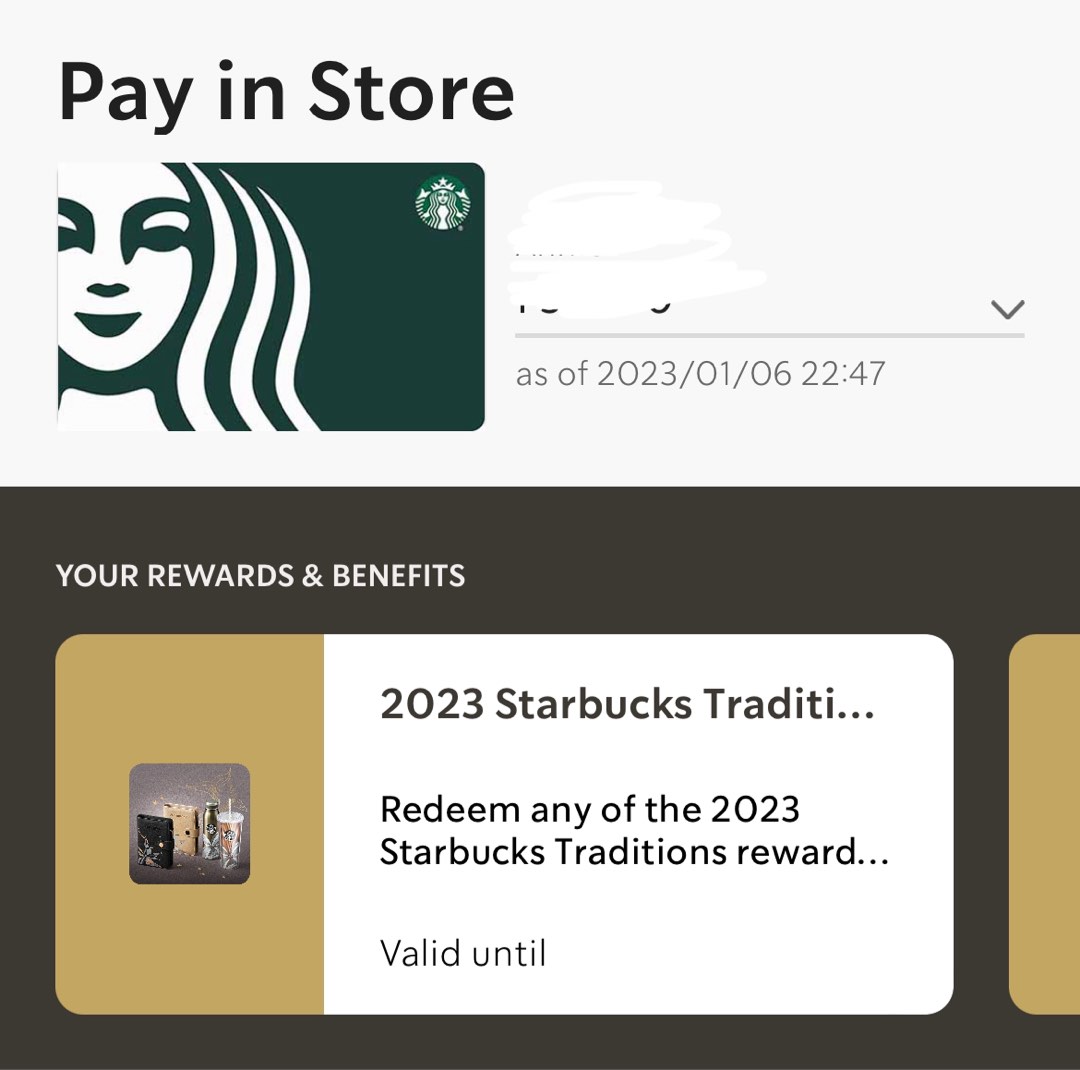 Starbucks 2023 Coupon for Planner Organizer Tumbler Cup, Hobbies & Toys