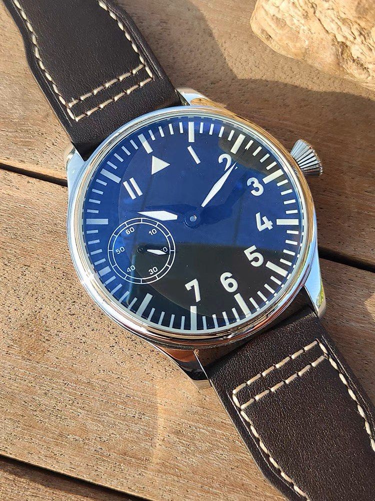 Mechanical pilot watch sale