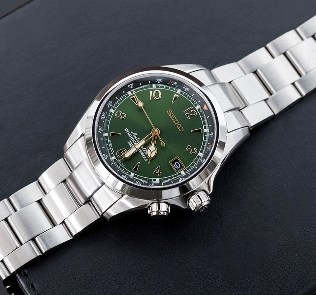 Strapcode Miltat 20mm Super0 Boyer Oyster Bracelet for Seiko Alpinist