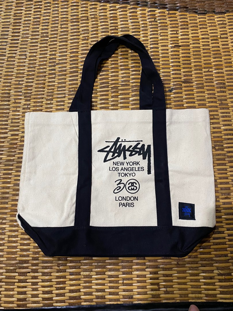 Stussy Totebag, Men's Fashion, Bags, Belt bags, Clutches and Pouches on ...