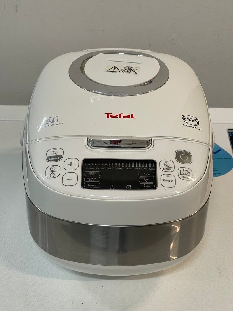 Tefal Delirice Compact Rice Cooker Fuzzy Logic w/Spherical 1L RK7501