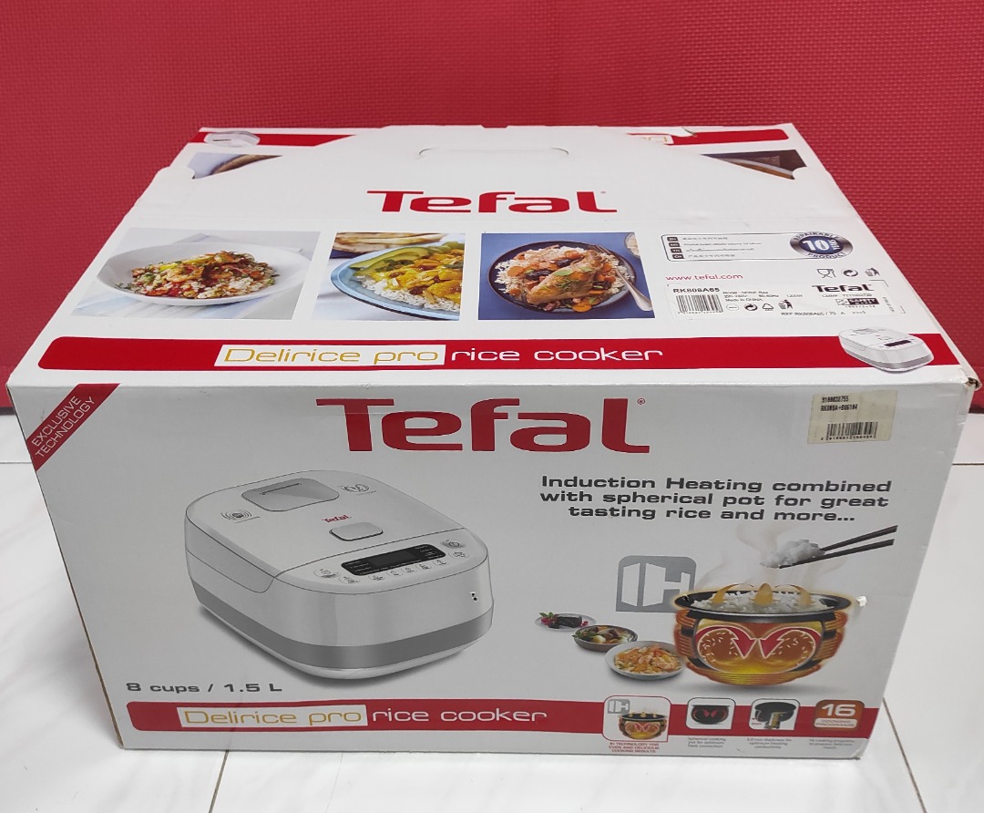 Tefal Delirice Pro Induction Heating Spherical Pot Rice Cooker RK808A 1.5L 1200W Intelligent
