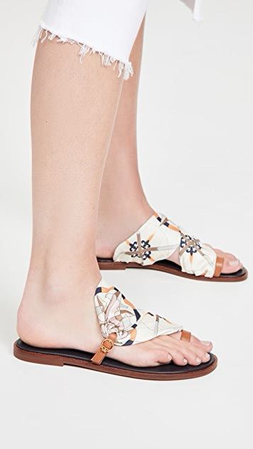 Selby scarf sales sandal tory burch