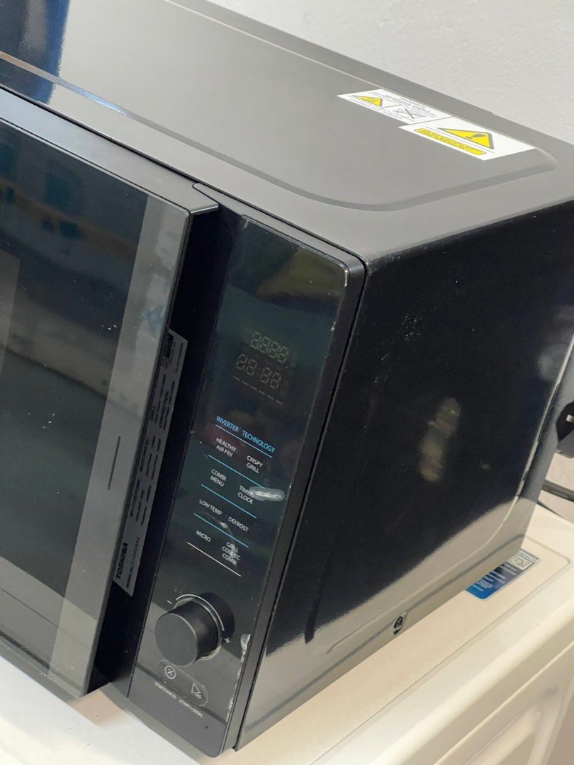 TOSHIBA MVTC26TF(BK) 26L MICROWAVE CONVECTION WITH INVERTER, TV & Home