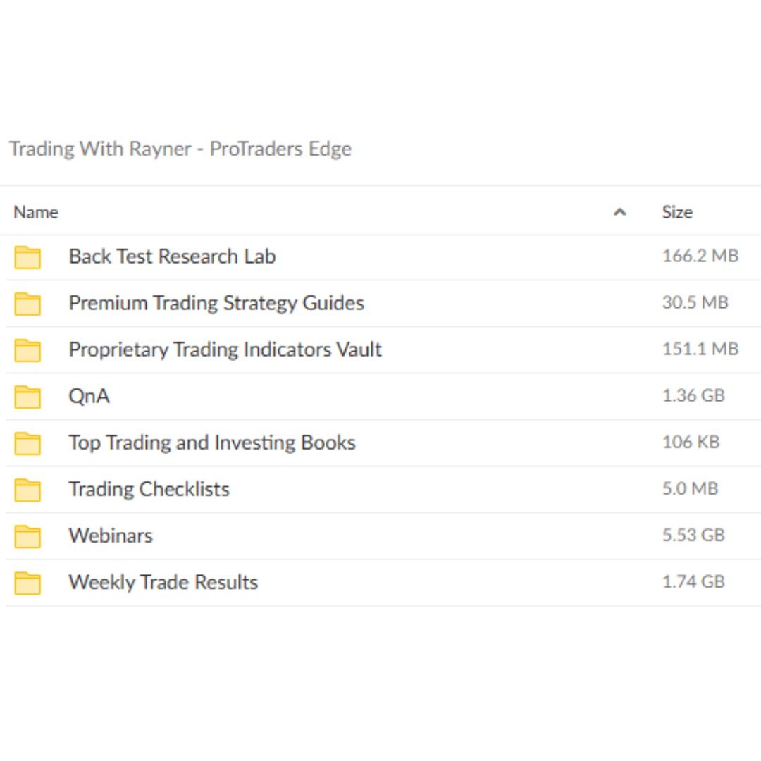 Trading With Rayner Pro Traders Edge, Services, Tuition on Carousell