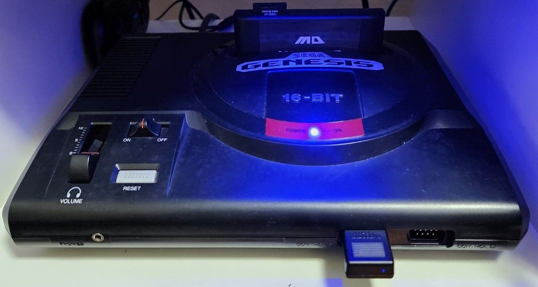 Triple Bypass modded Ultimate Sega Genesis 1 set with MegaDrive Flash