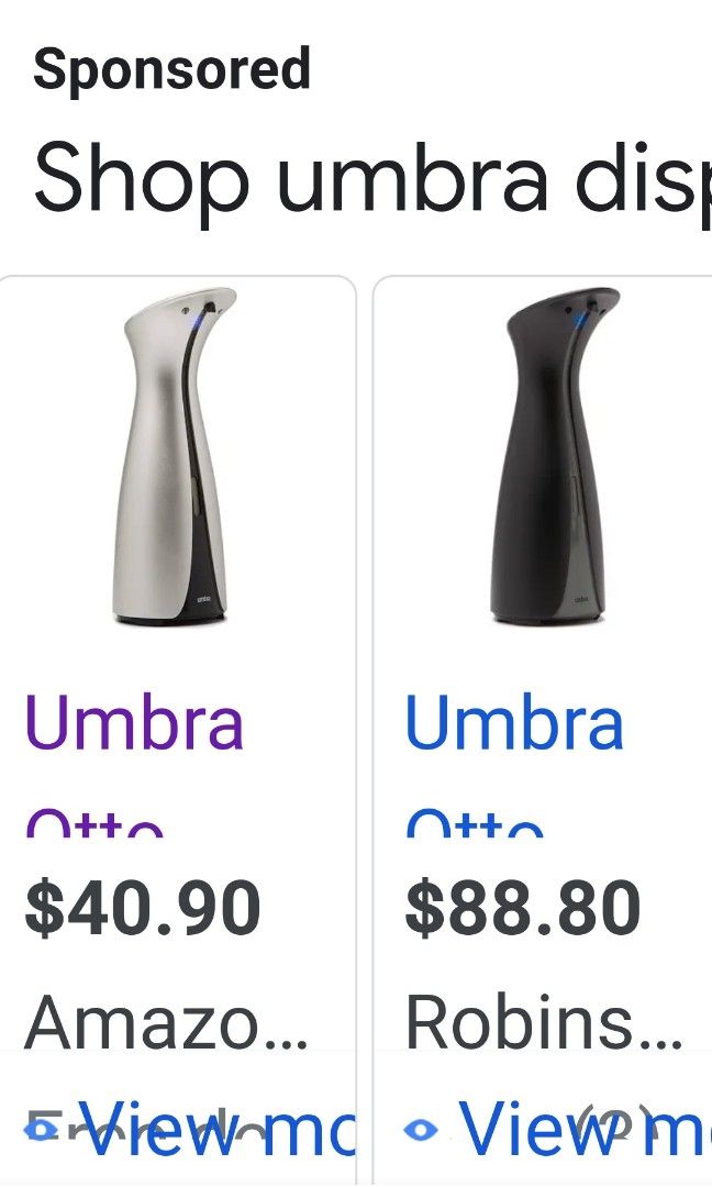 Umbra Auto dispenser, Furniture & Home Living, Kitchenware & Tableware