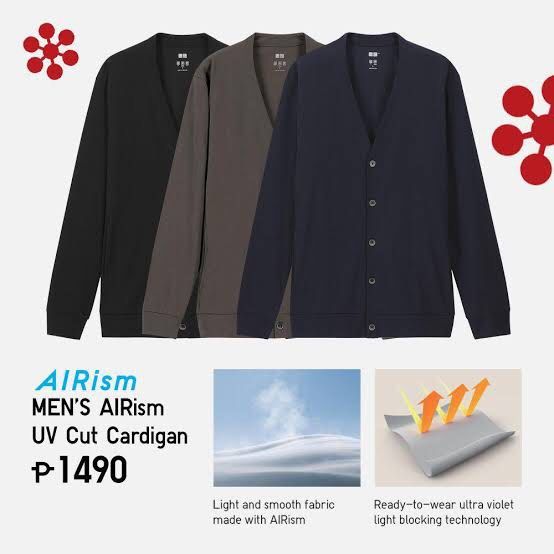 Airism cardigan clearance