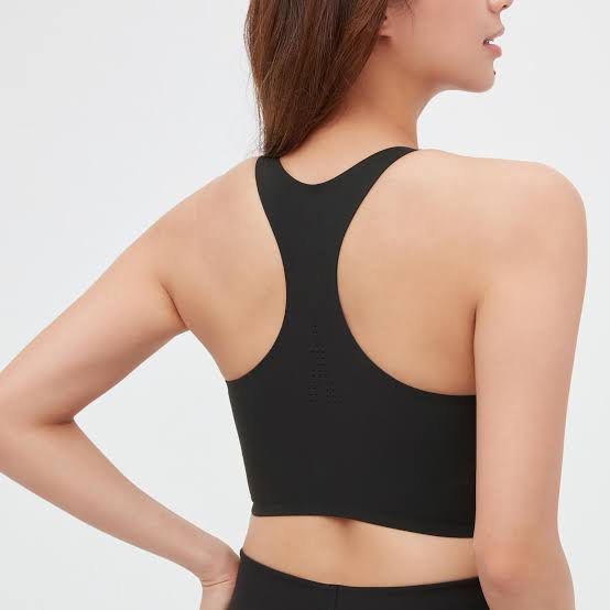 UNIQLO Black Sports Bra