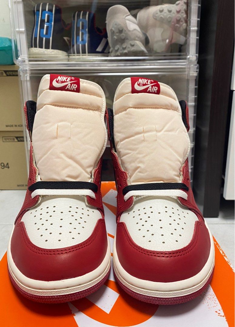 Us9.5 Nike Air Jordan 1 Retro High OG “Lost & Found”, 男裝, 鞋, 波