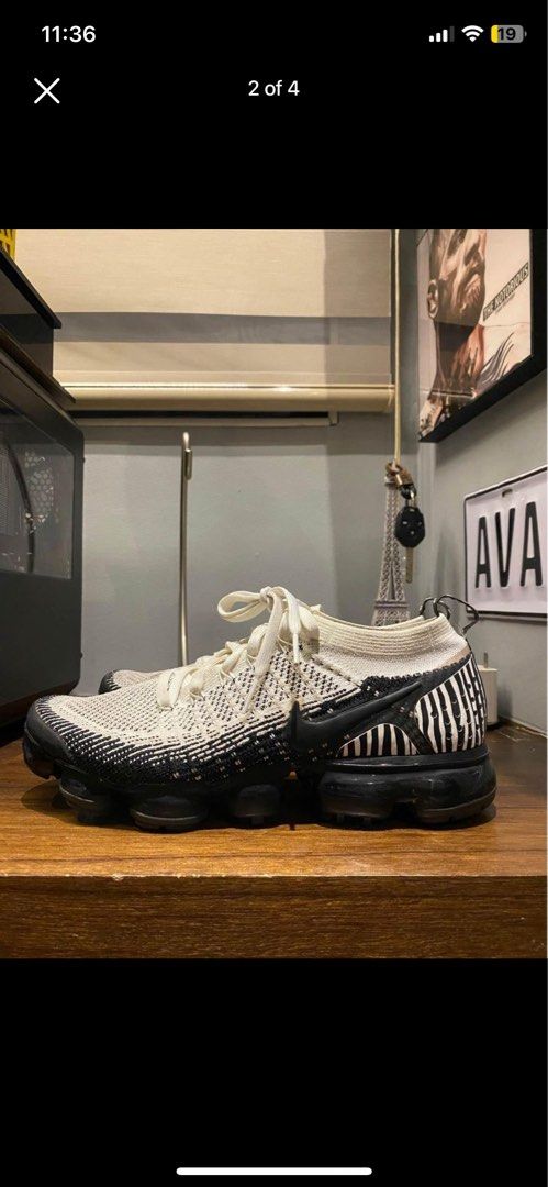 Nike vapormax cheap safari zebra