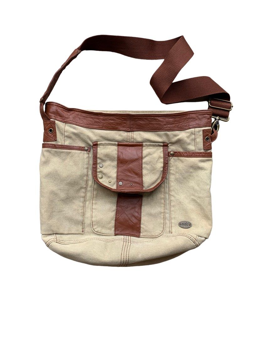 Vintage Military Cargo Messenger Bag, Men's Fashion, Bags, Sling Bags