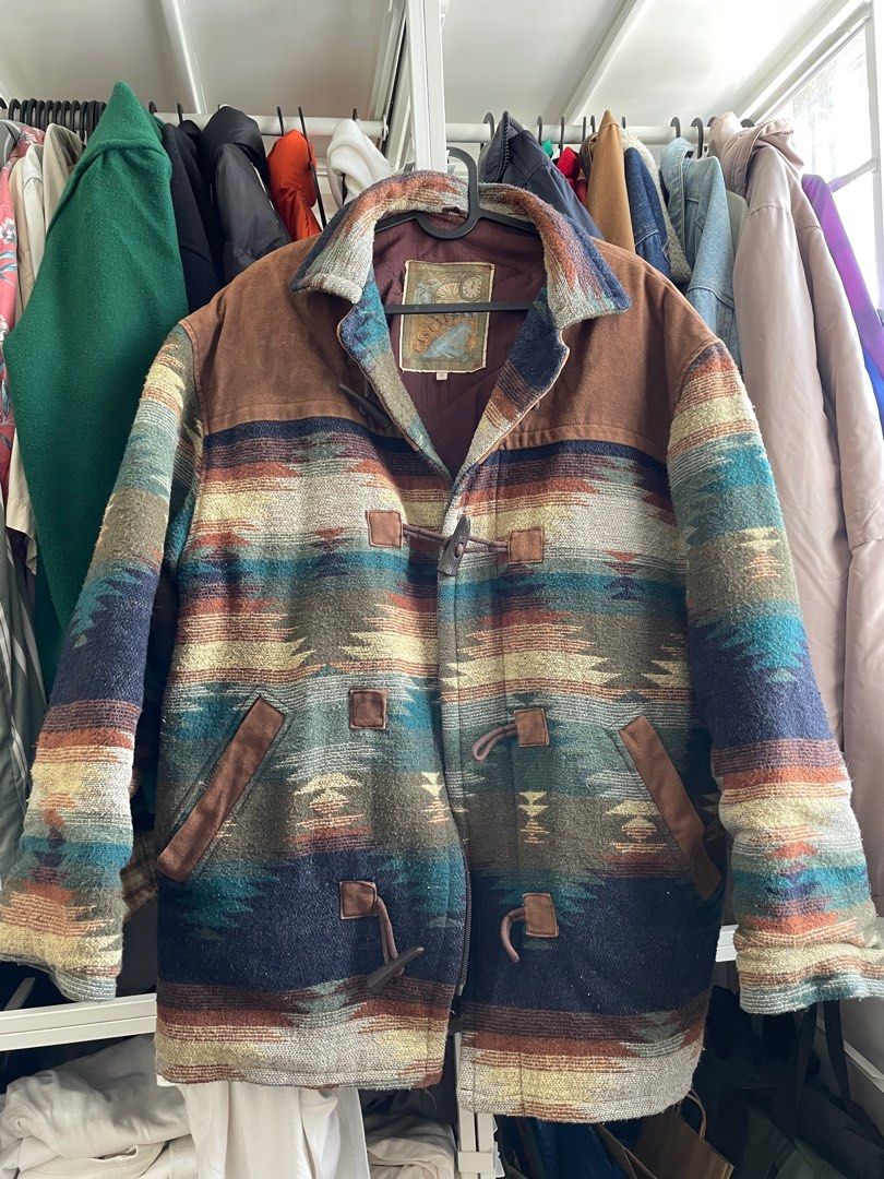 Vintage Wool Lumberjack Style Jacket Carousell