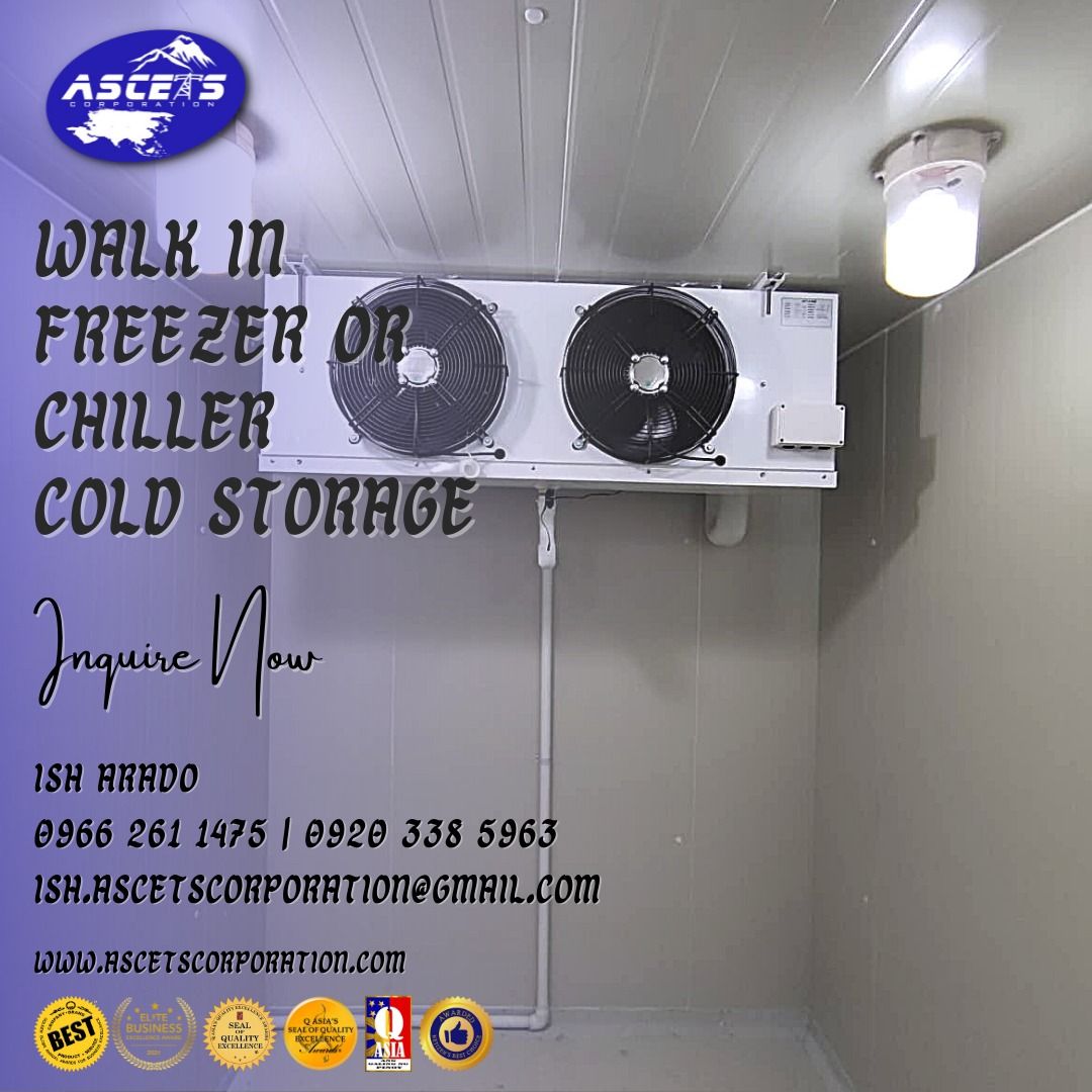 walk in freezer for frozen goods, Commercial & Industrial, Construction ...