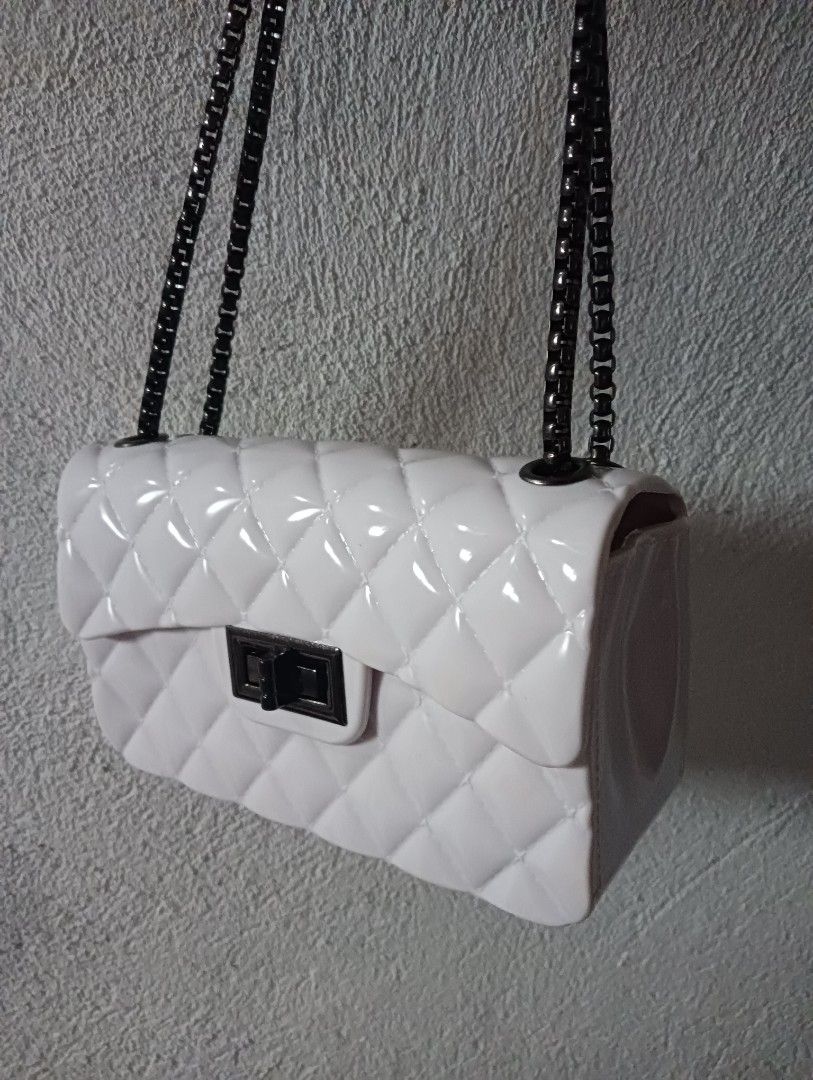 WHITE Cute Jelly bags for sale