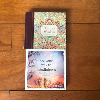 Words of wisdom and see your way to mindfulness-self help books