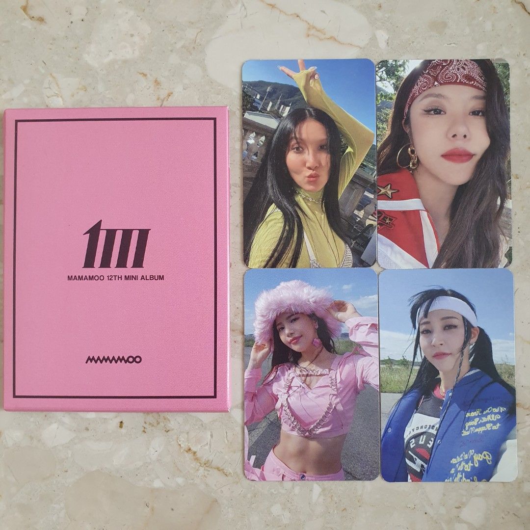 Apple POB] MAMAMOO - 12nd Mini Album [MIC ON] (1Takes Ver.)