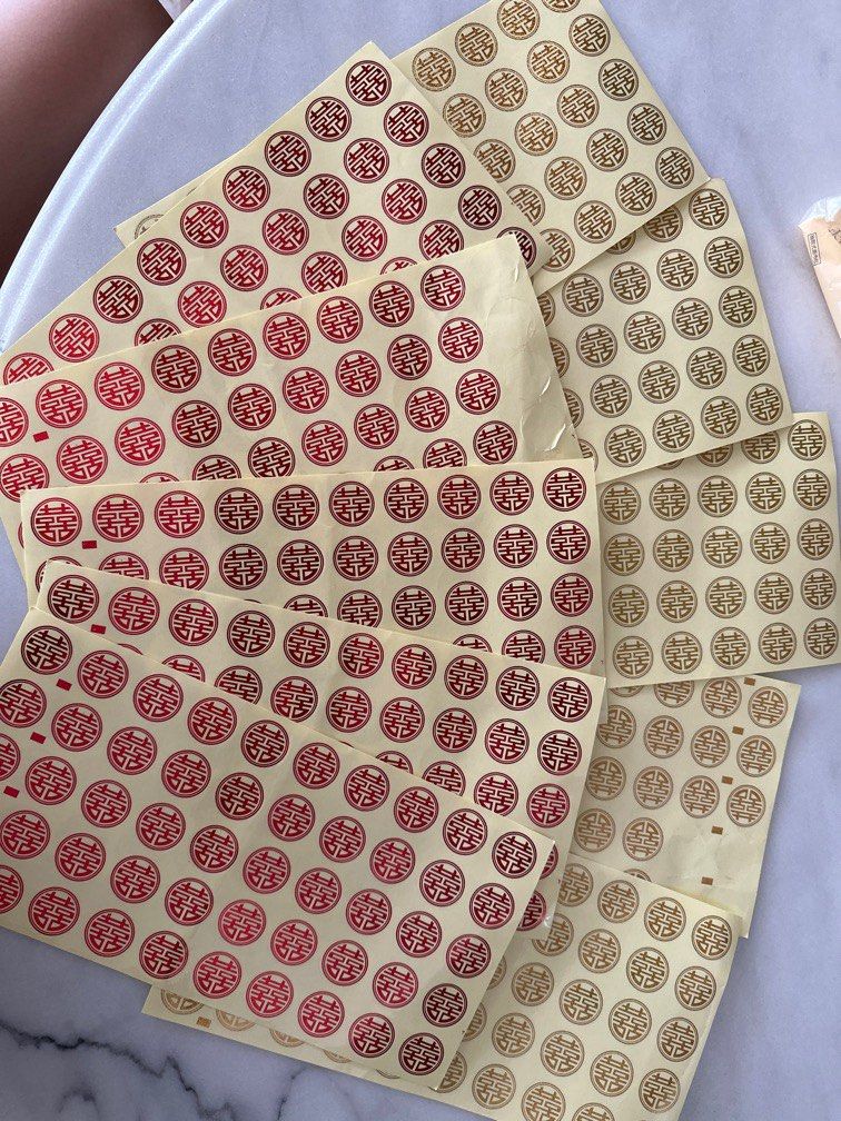 Xi Sticker 10 sheets, Hobbies & Toys, Stationery & Craft, Art & Prints