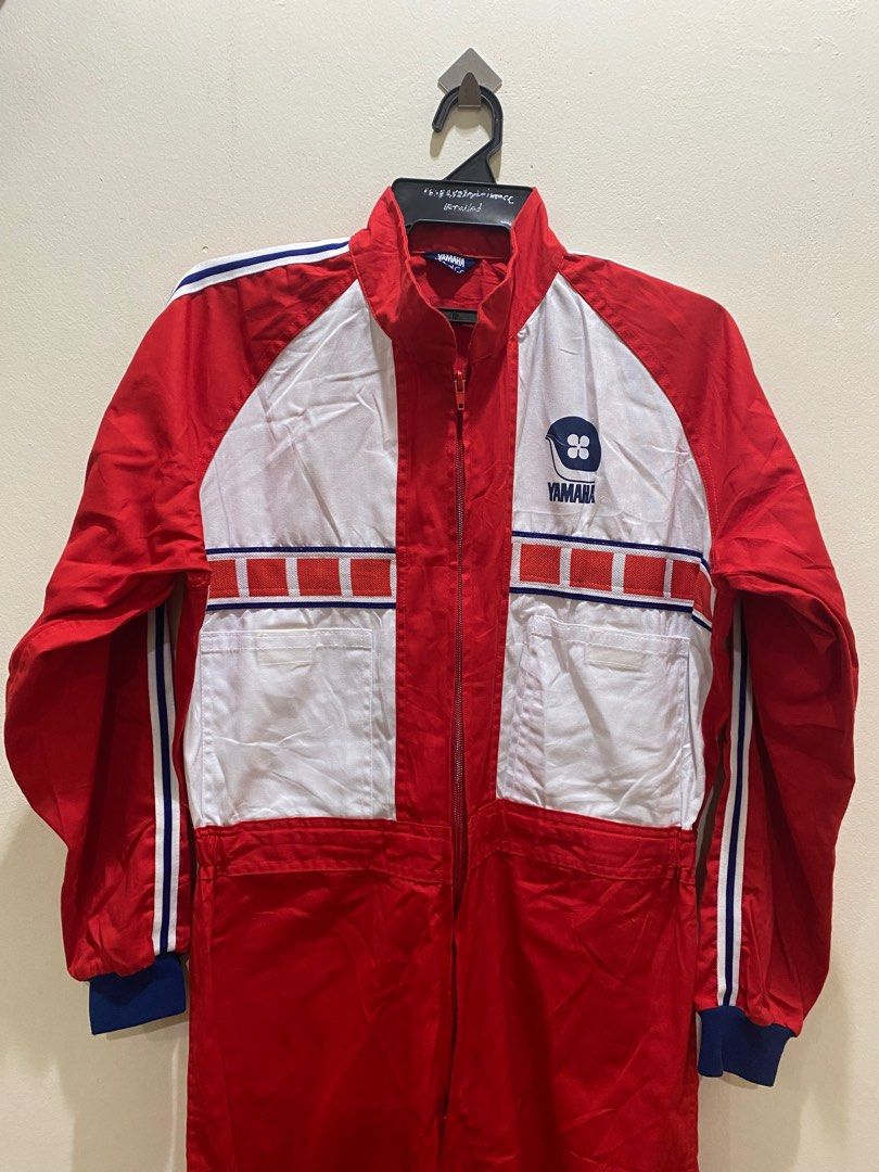 Yamaha Coverall, Men's Fashion, Coats, Jackets and Outerwear on Carousell