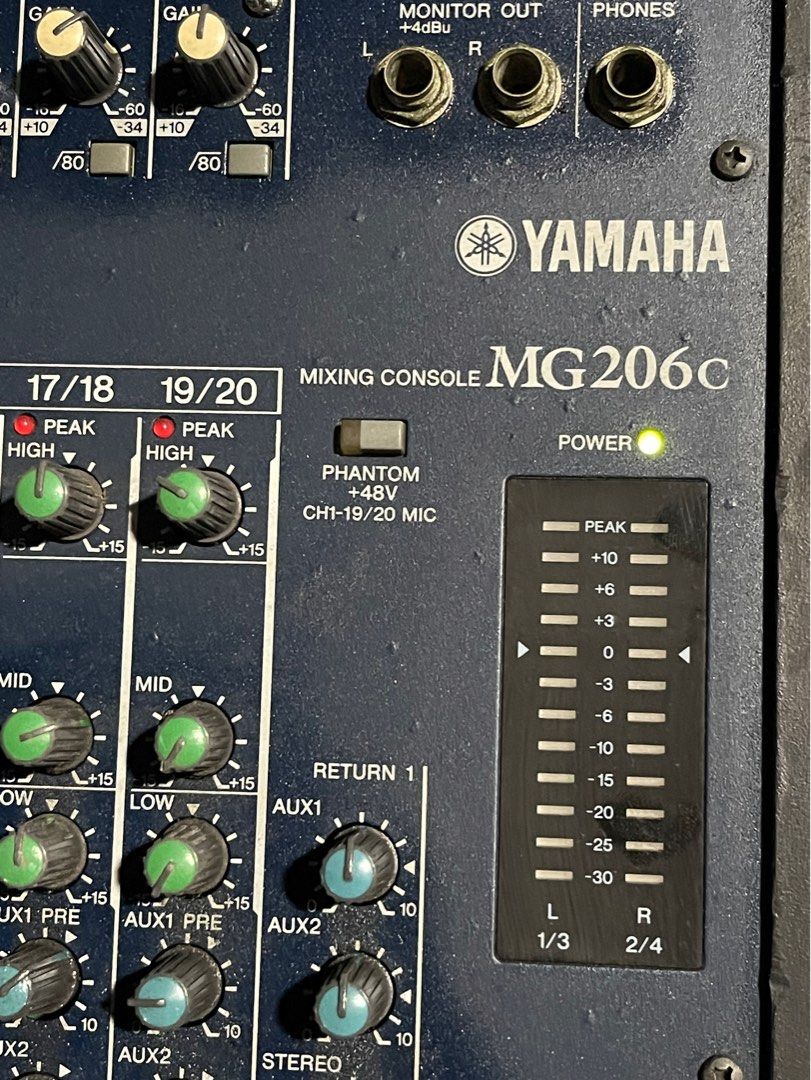Yamaha MG206C mixer, Audio, Soundbars, Speakers & Amplifiers on Carousell