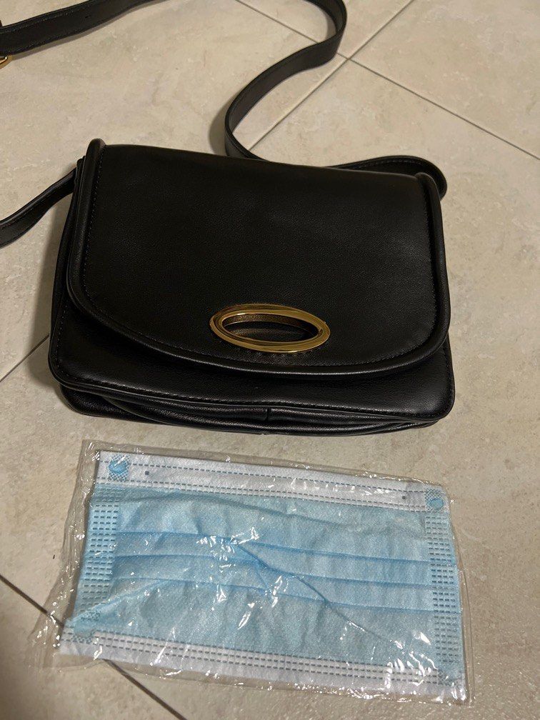 Zara black crossbody bag, Women's Fashion, Bags & Wallets, Crossbody