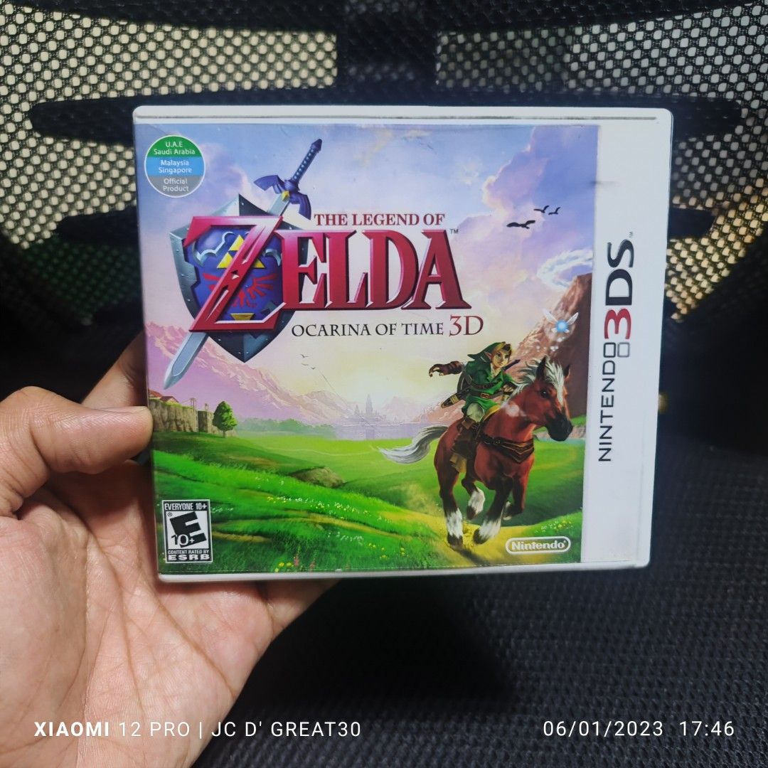 Zelda ocarina of time 3ds, Video Gaming, Video Games, Nintendo on Carousell