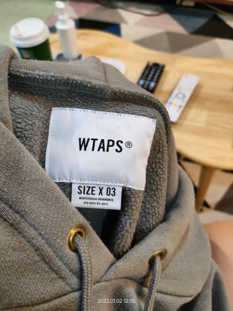 18AW WTAPS DESIGN HOODED TEAM パーカー L ダブルタップス ｜トップス