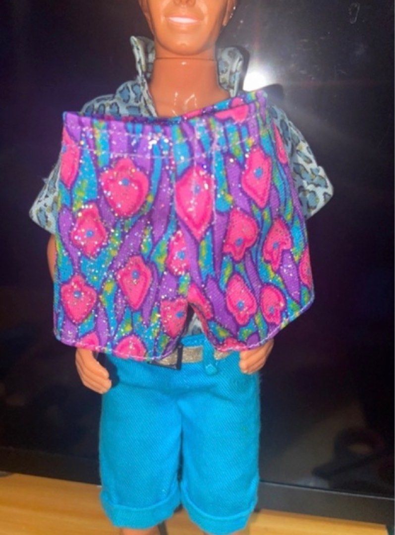 Glitter beach ken clearance