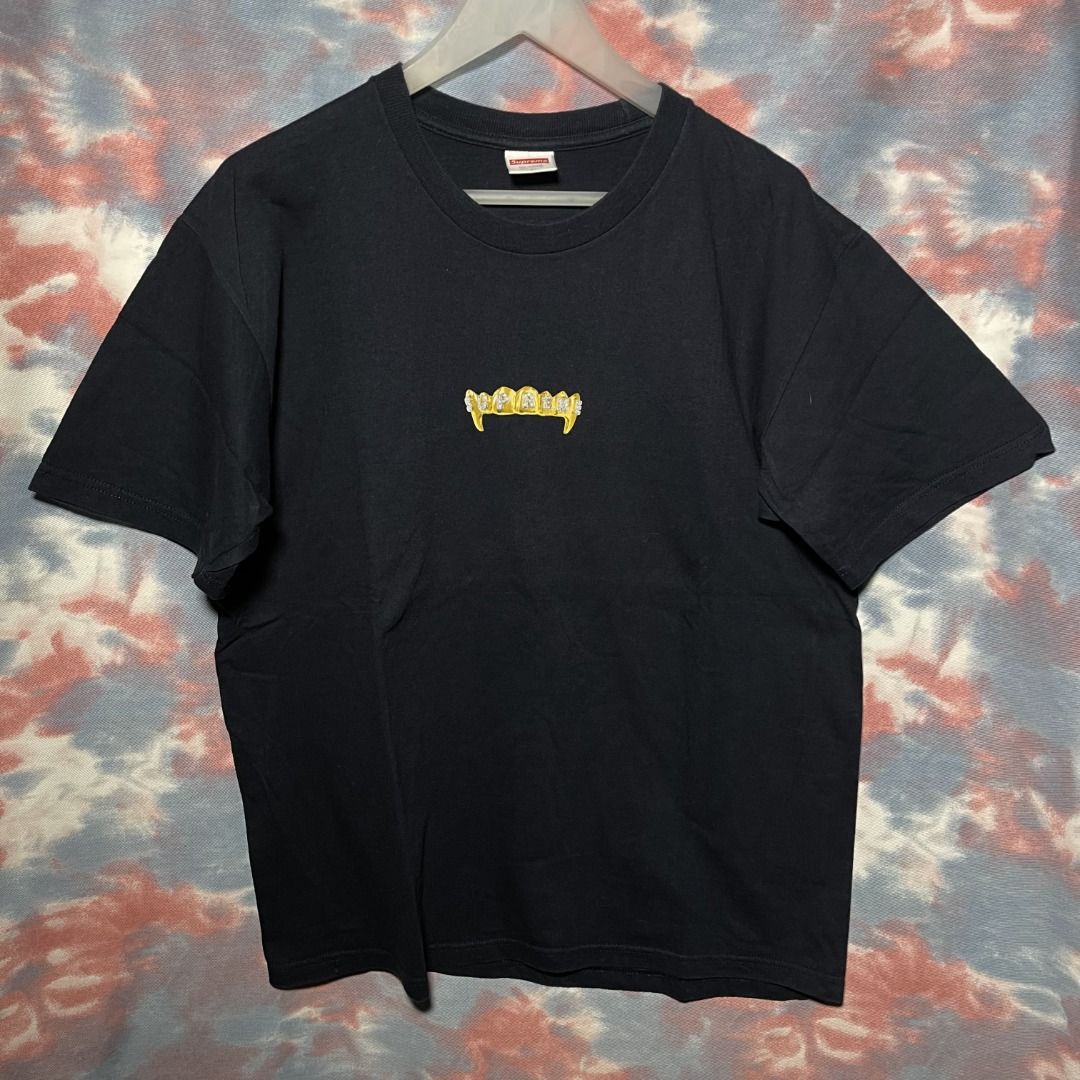 Supreme fronts 2025 tee navy