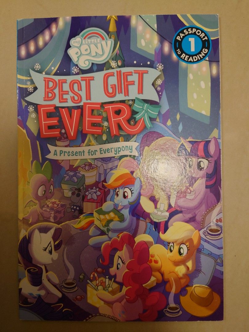 My Little Pony Best Gift Ever Download 全新 第一階梯閱讀書 小馬寶莉 My Little Pony Best Gift Ever A Present for Every Pony