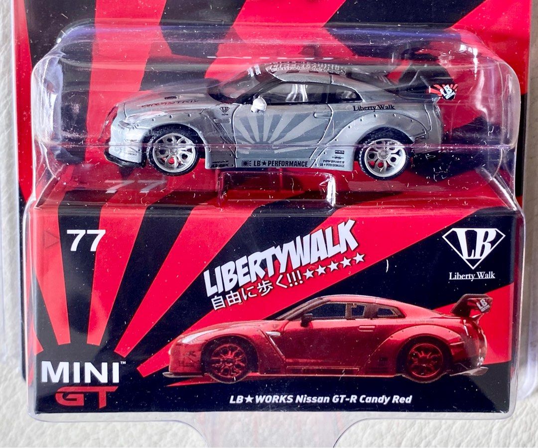 全新罕New & Rare ) Mini GT MiniGT 77 Chase Nissan GTR R35 Candy 