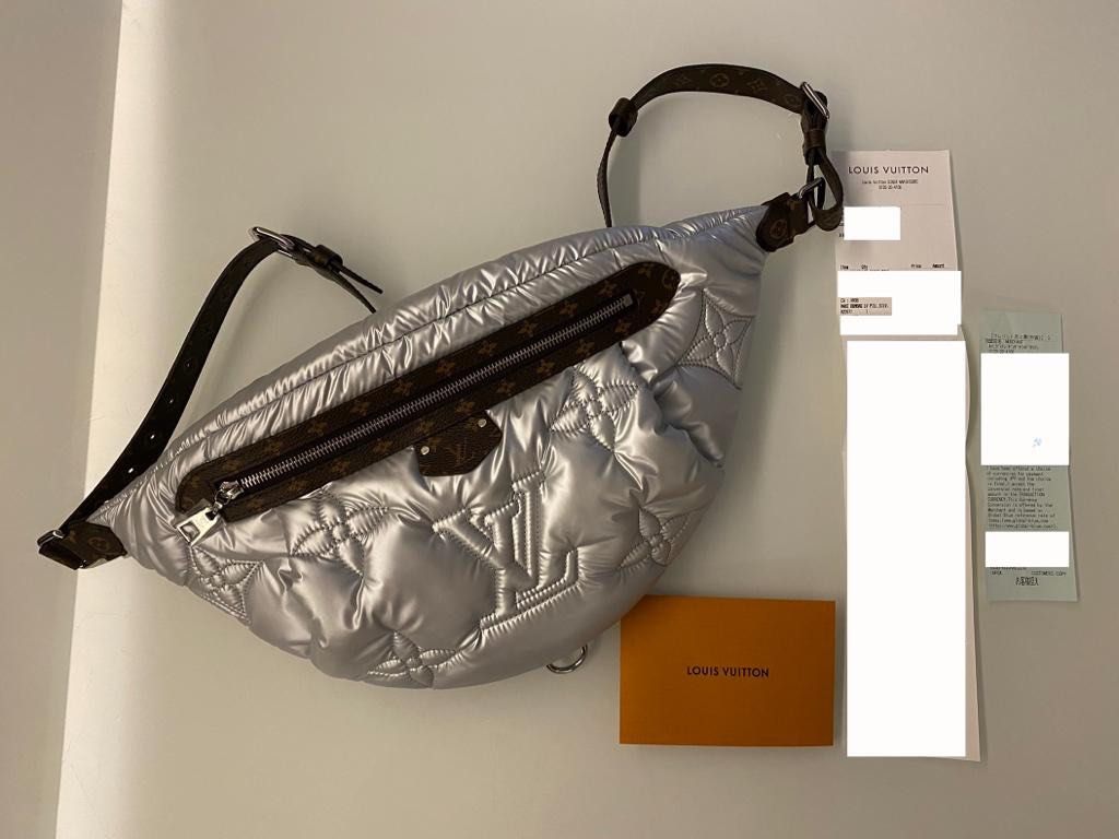 Louis Vuitton Pillow Bumbag Monogram Quilted Econyl Nylon Maxi For