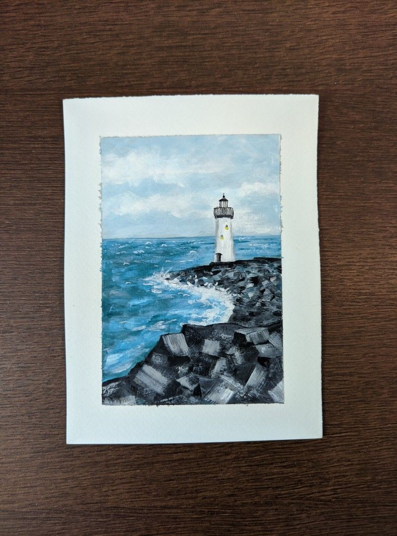 Acrylic Gouache painting #1 (Category: Art & Prints) located in Quezon City. Submitted by unravelled (Listing ID 1202768587, Image 1). Description: Holbein and Turner acrylic goauche and micron fineliner on 4.5 x 6 in Fabriano watercolor paper Reference photo from license-free image online This is just a hobby I've recently taken up, I'm by no means a trained painter so kindly bear with me. I'm just really enjoying the process. Your support would