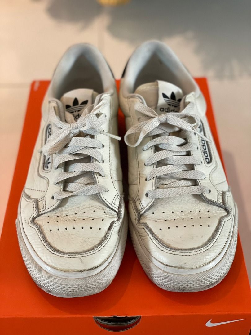 Adidas continental 80 vulc hotsell off white