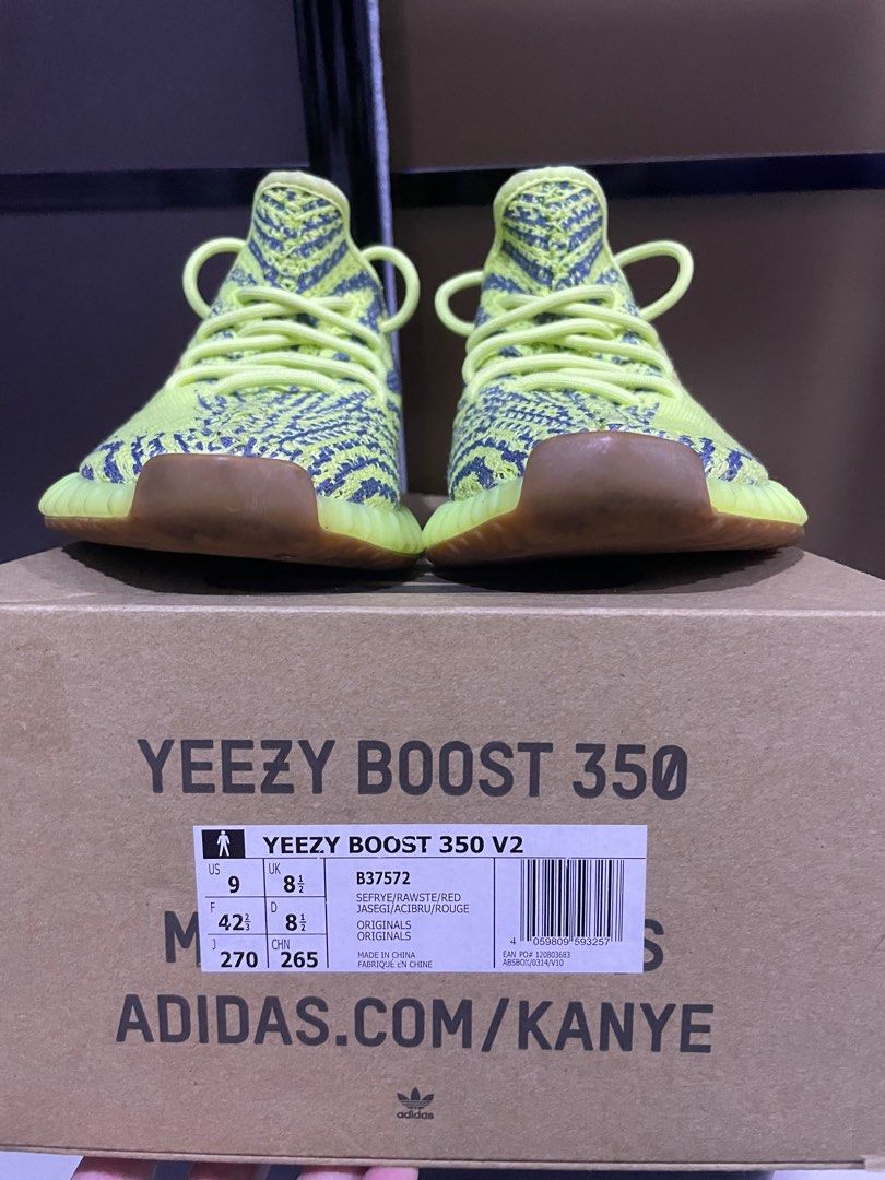 Adidas yeezy 270 yellow sales