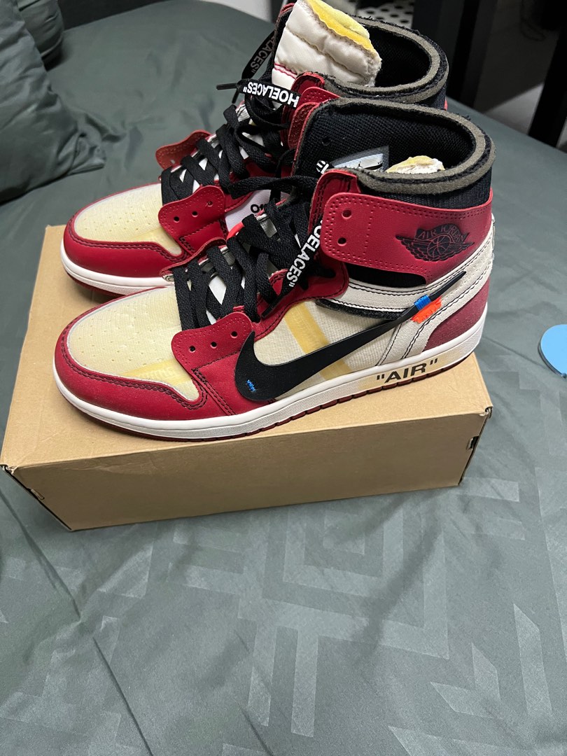 Off white store jordan 1 yellowing