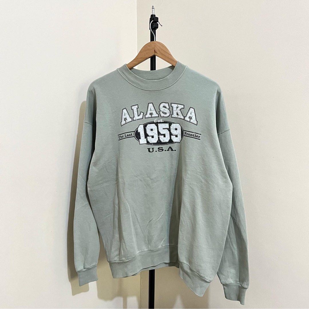 ALASKA SWEATSHIRT, Men's Fashion, Tops & Sets, Hoodies on Carousell