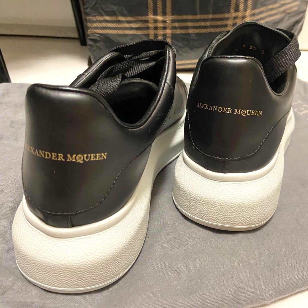Alexander McQueen Oversized SneakersWhite/black, Low-top, Size 6.5 US | eBay